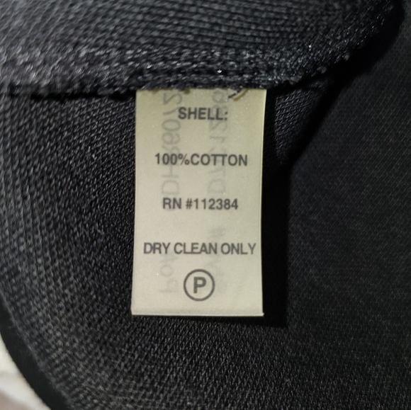 CK Casual Every Day Black and White 100% Cotton Tank Dress Fit & Flare Size 8 - Picture 11 of 12